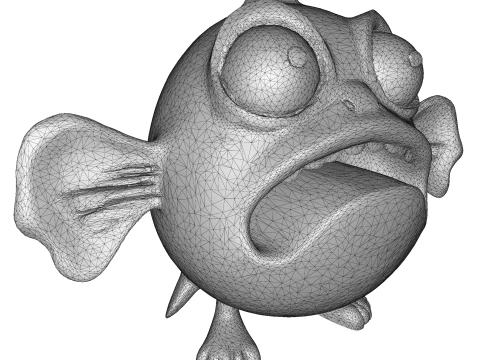 WhimsiFish AI Creature Collection 3D Print Model
