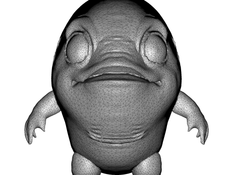 WhimsiFish AI Creature Collection 3D 打印模型