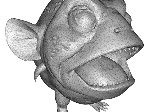 WhimsiFish AI Creature Collection 3D Print Model