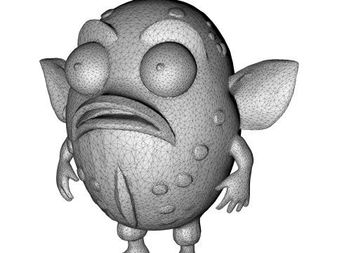WhimsiFish AI Creature Collection 3D 打印模型