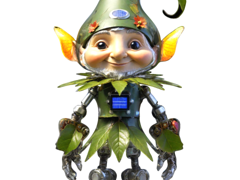 Enchanted Guardian Gnomes Magical Defenders Collection Modello di stampa 3D