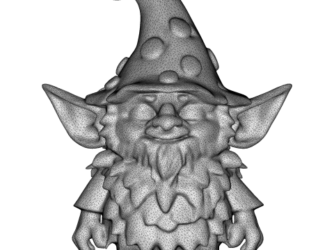 Enchanted Guardian Gnomes Magical Defenders Collection Modello di stampa 3D