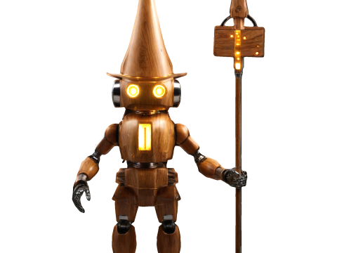Enchanted Guardian Gnomes Magical Defenders Collection Modello di stampa 3D