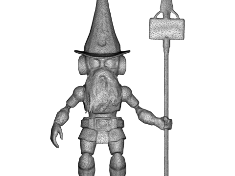Enchanted Guardian Gnomes Magical Defenders Collection Modello di stampa 3D