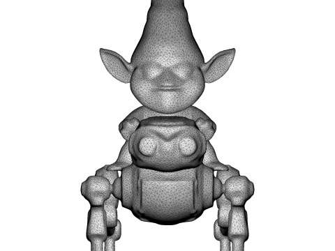 Enchanted Guardian Gnomes Magical Defenders Collection Modello di stampa 3D