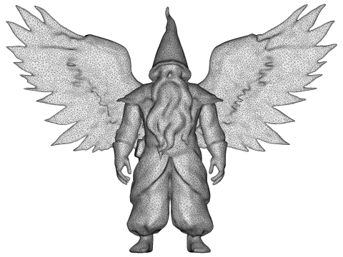 Enchanted Guardian Gnomes Magical Defenders Collection Modello di stampa 3D
