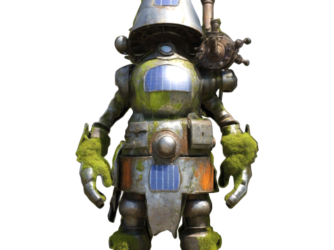 Enchanted Guardian Gnomes Magical Defenders Collection Modello di stampa 3D