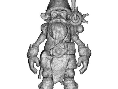 Enchanted Guardian Gnomes Magical Defenders Collection Modello di stampa 3D