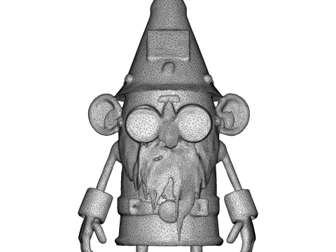 Enchanted Guardian Gnomes Magical Defenders Collection Modello di stampa 3D