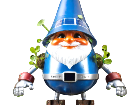Enchanted Guardian Gnomes Magical Defenders Collection Modello di stampa 3D
