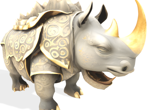 Safari Guardians Mythical Animal Collection 3D Print Model