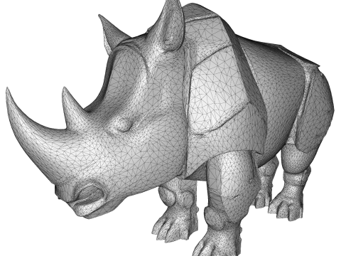Safari Guardians Mythical Animal Collection 3D Print Model