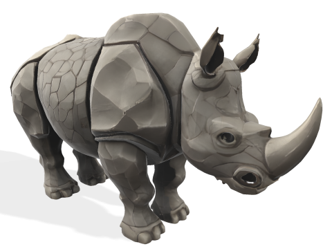 Safari Guardians Mythical Animal Collection 3D Print Model