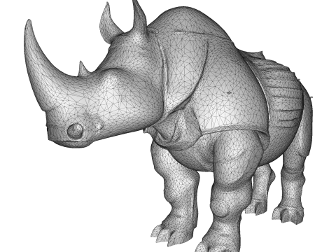 Safari Guardians Mythical Animal Collection 3D Print Model