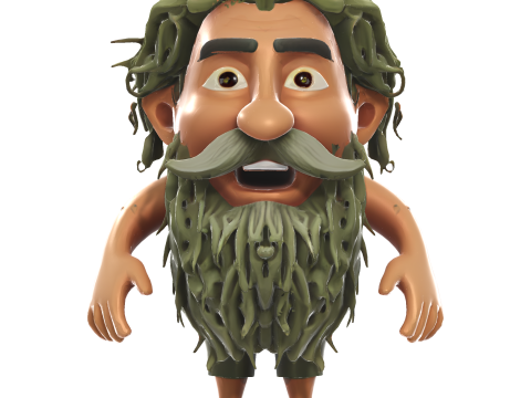 Enchanted Worlds Collection Nature Tech Fusion Characters 3D-printmodel