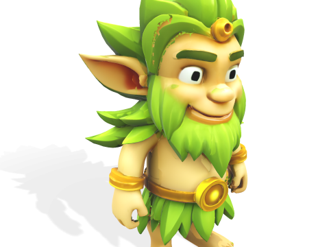 Enchanted Worlds Collection Nature Tech Fusion Characters 3D-printmodel