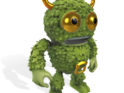 Enchanted Worlds Collection Nature Tech Fusion Characters 3D-printmodel
