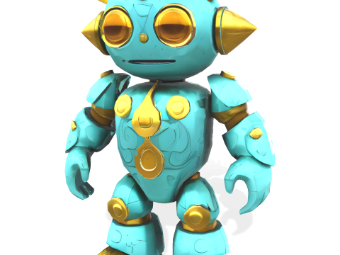 Enchanted Worlds Collection Nature Tech Fusion Characters 3D-printmodel