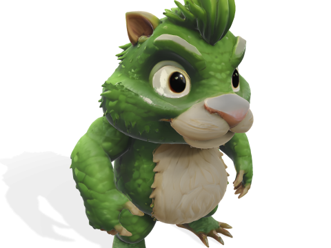 Enchanted Worlds Collection Nature Tech Fusion Characters 3D-printmodel