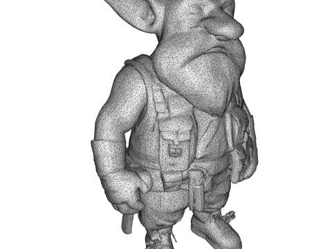 Guardi&otilde;es do Jardim do Esquadr&atilde;o Gnomo Modelo de Impressão 3D