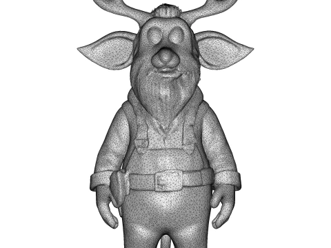 Guardi&otilde;es do Jardim do Esquadr&atilde;o Gnomo Modelo de Impressão 3D