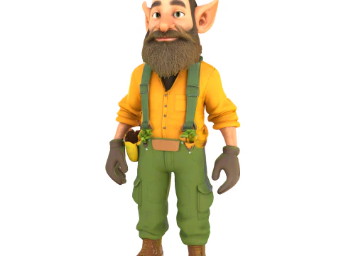 Guardi&otilde;es do Jardim do Esquadr&atilde;o Gnomo Modelo de Impressão 3D