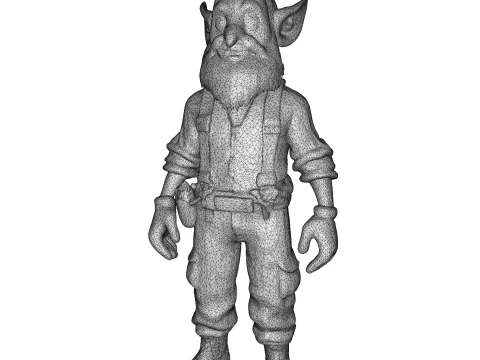 Guardi&otilde;es do Jardim do Esquadr&atilde;o Gnomo Modelo de Impressão 3D