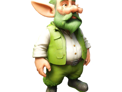 Guardi&otilde;es do Jardim do Esquadr&atilde;o Gnomo Modelo de Impressão 3D