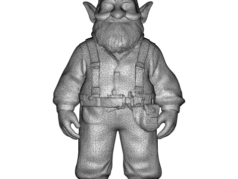 Guardi&otilde;es do Jardim do Esquadr&atilde;o Gnomo Modelo de Impressão 3D