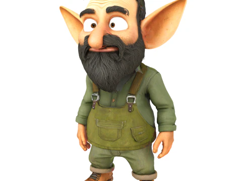 Guardi&otilde;es do Jardim do Esquadr&atilde;o Gnomo Modelo de Impressão 3D