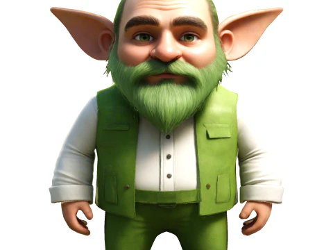 Guardi&otilde;es do Jardim do Esquadr&atilde;o Gnomo Modelo de Impressão 3D