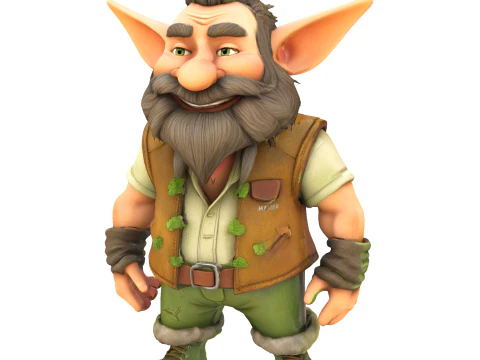 Guardi&otilde;es do Jardim do Esquadr&atilde;o Gnomo Modelo de Impressão 3D