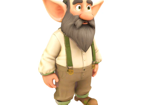 Guardi&otilde;es do Jardim do Esquadr&atilde;o Gnomo Modelo de Impressão 3D