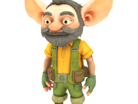 Guardi&otilde;es do Jardim do Esquadr&atilde;o Gnomo Modelo de Impressão 3D