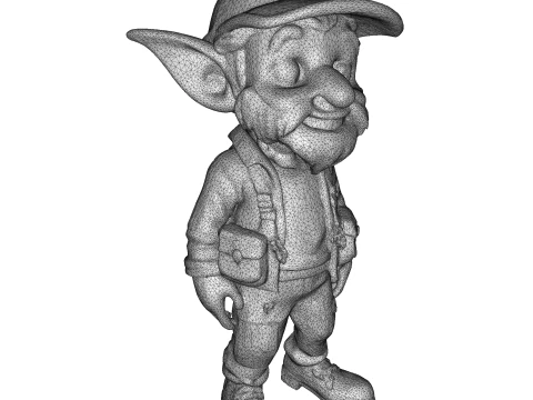 Guardi&otilde;es do Jardim do Esquadr&atilde;o Gnomo Modelo de Impressão 3D