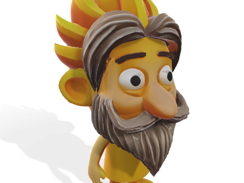 Whimsical Bearded Earthen Sprites 3Dプリントモデル