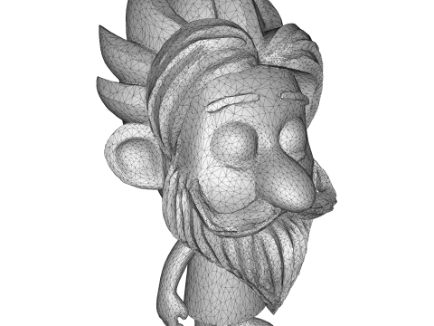 Whimsical Bearded Earthen Sprites 3Dプリントモデル