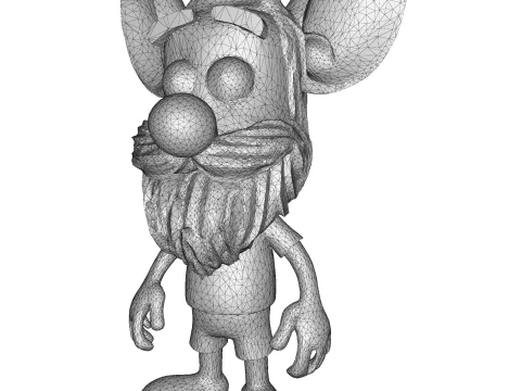 Whimsical Bearded Earthen Sprites 3D Print Model