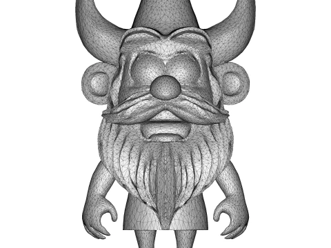 Whimsical Bearded Earthen Sprites 3D Print Model