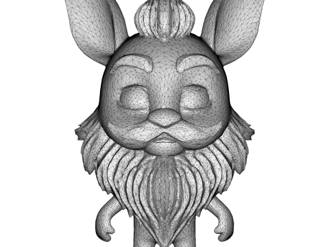 Whimsical Bearded Earthen Sprites 3Dプリントモデル