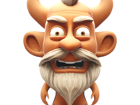 Whimsical Bearded Earthen Sprites 3Dプリントモデル
