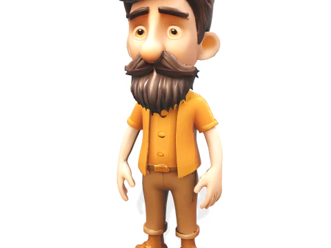 Whimsical Bearded Earthen Sprites 3D Print Model