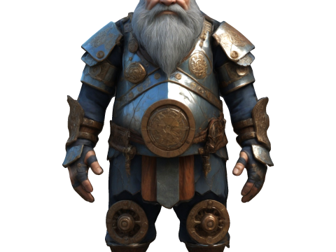 Dwarven Warriors Ultimate Collection Fantasy Character Models 3D 프린트 모델