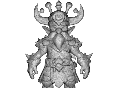 Dwarven Warriors Ultimate Collection Fantasy Character Models 3D 프린트 모델