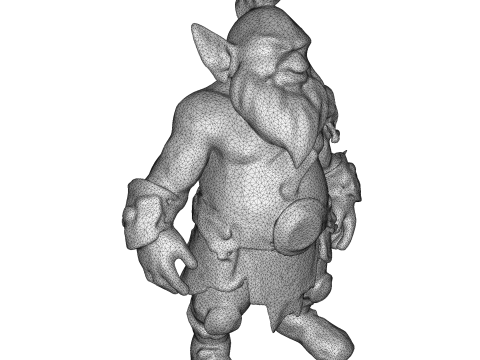 Dwarven Warriors Ultimate Collection Fantasy Character Models 3D 프린트 모델