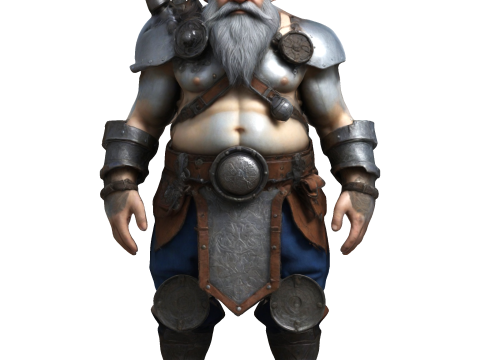 Dwarven Warriors Ultimate Collection Fantasy Character Models 3D 프린트 모델