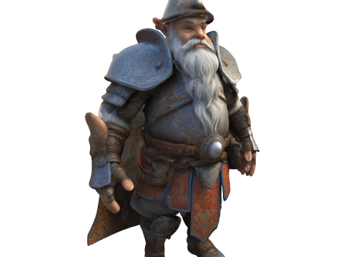 Dwarven Warriors Ultimate Collection Fantasy Character Models 3D 프린트 모델