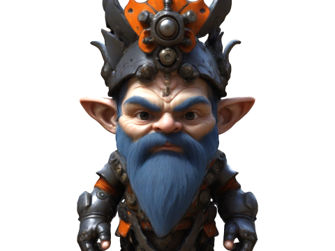 Dwarven Warriors Ultimate Collection Fantasy Character Models 3D 프린트 모델