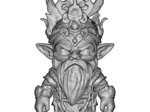 Dwarven Warriors Ultimate Collection Fantasy Character Models 3D 프린트 모델