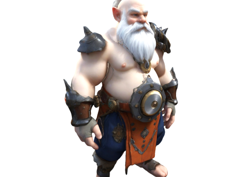 Dwarven Warriors Ultimate Collection Fantasy Character Models 3D 프린트 모델